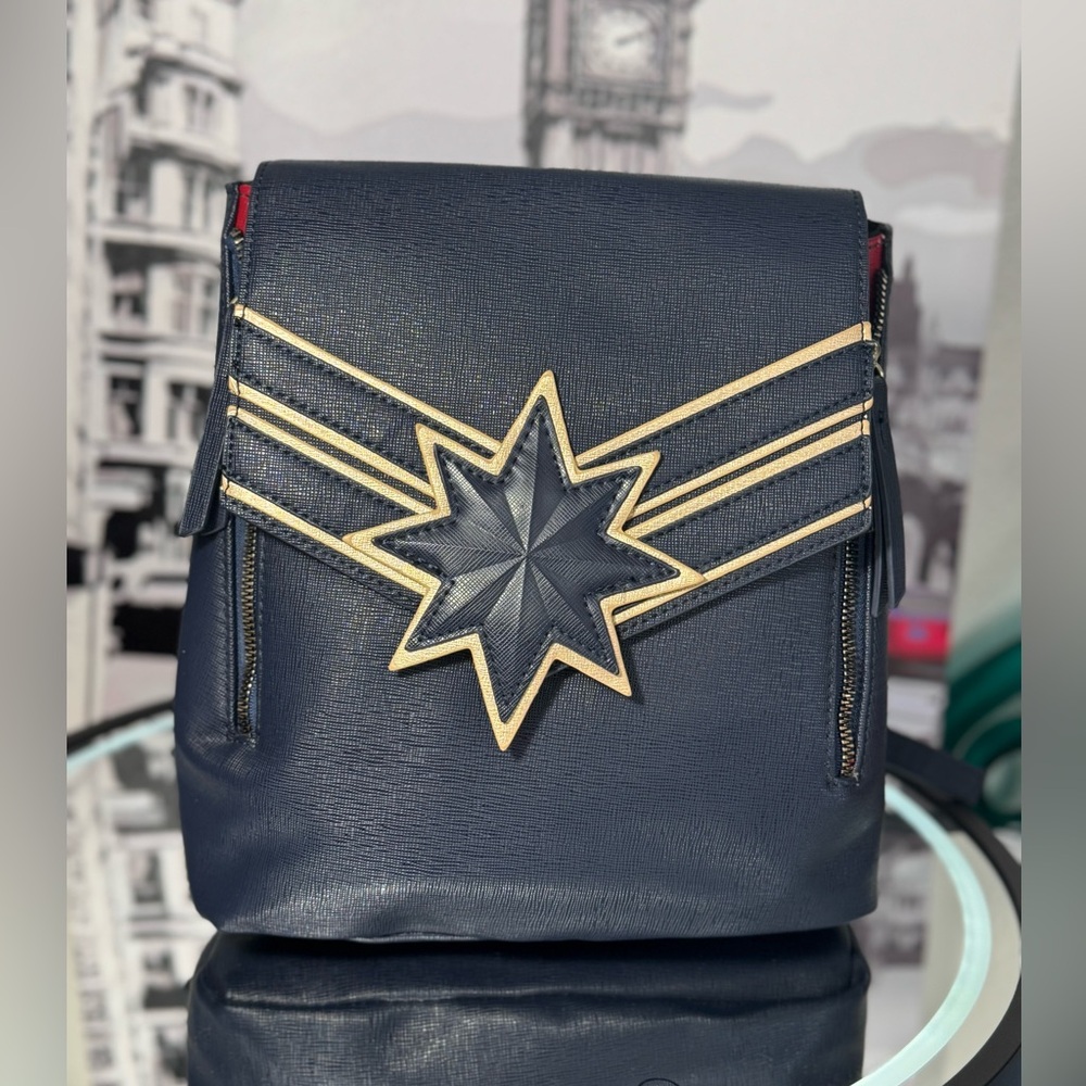 Marvel Captain Marvel Mini Backpack. - image 1